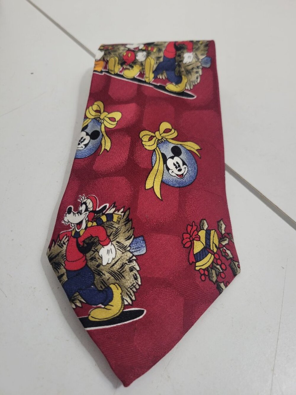 Atlas Design Disney Christmas Tie made in Sweden